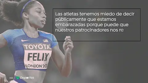 Allyson Felix gana la batalla a Nike contra la discriminación por ser madre: "Las atletas tenemos miedo" Allyson Felix gana la batalla a Nike contra la discriminación por ser madre: "Las atletas tenemos miedo"