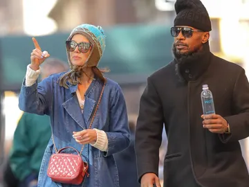 Katie Holmes y Jamie Foxx Katie Holmes y Jamie Foxx