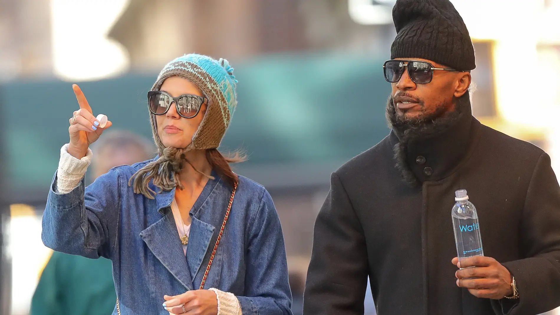 Katie Holmes y Jamie Foxx