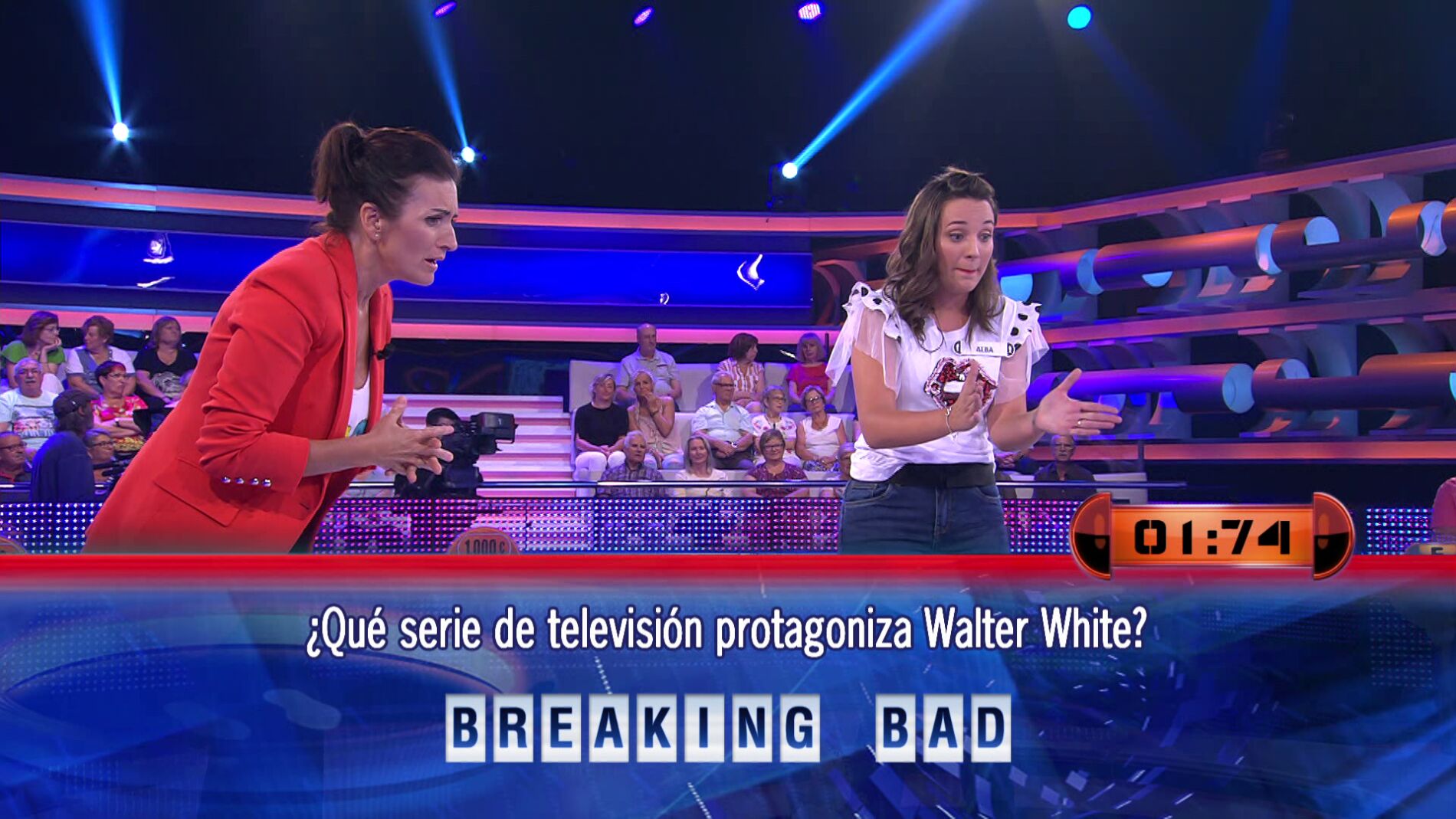 Golpe de suerte en '¡Ahora caigo!'