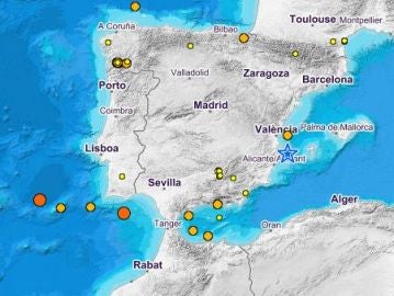 Terremoto de magnitud 2,9 en Jávea Terremoto de magnitud 2,9 en Jávea