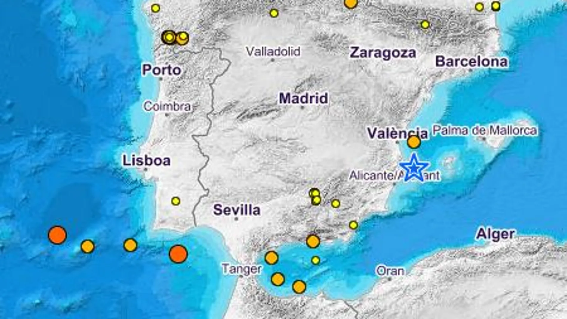 Terremoto de magnitud 2,9 en Jávea Terremoto de magnitud 2,9 en Jávea