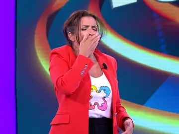 Silvia Abril dormida en '¡Ahora caigo!' Silvia Abril dormida en '¡Ahora caigo!'