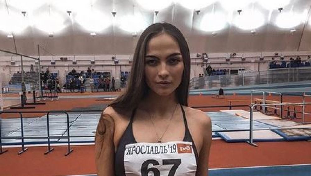 La atleta rusa, Margarita Plavunova