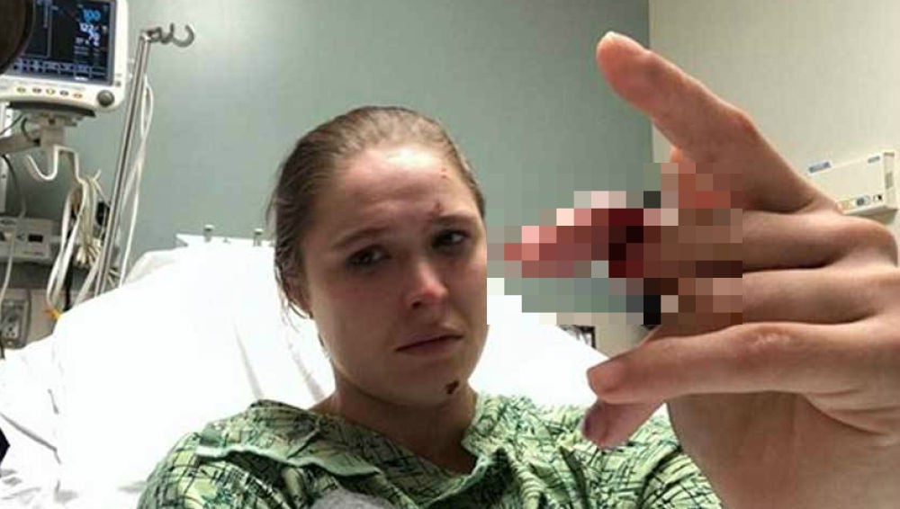 Ronda Rousey compartió la foto en sus redes