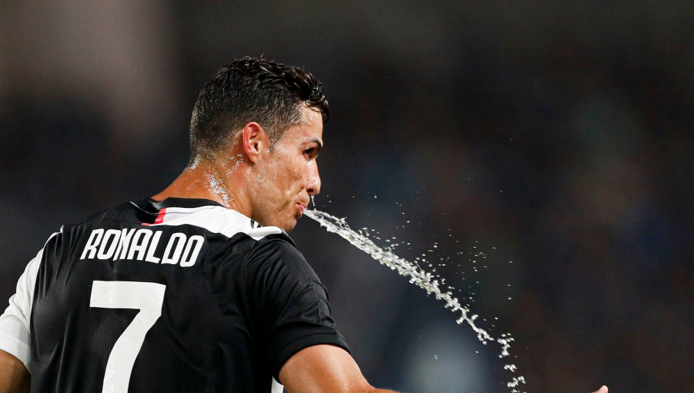 Cristiano Ronaldo, disputando un partido con la Juventus