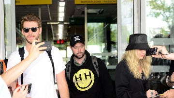 Liam Hemsworth y Miley Cyrus Liam Hemsworth y Miley Cyrus