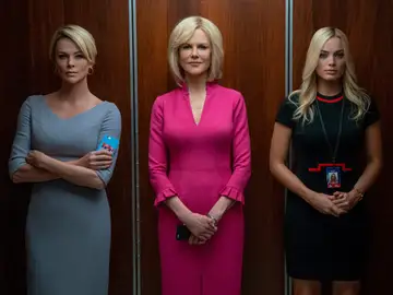 Charlize Theron, Nicole Kidman y Margot Robbie en 'Bombshell' Charlize Theron, Nicole Kidman y Margot Robbie en 'Bombshell'