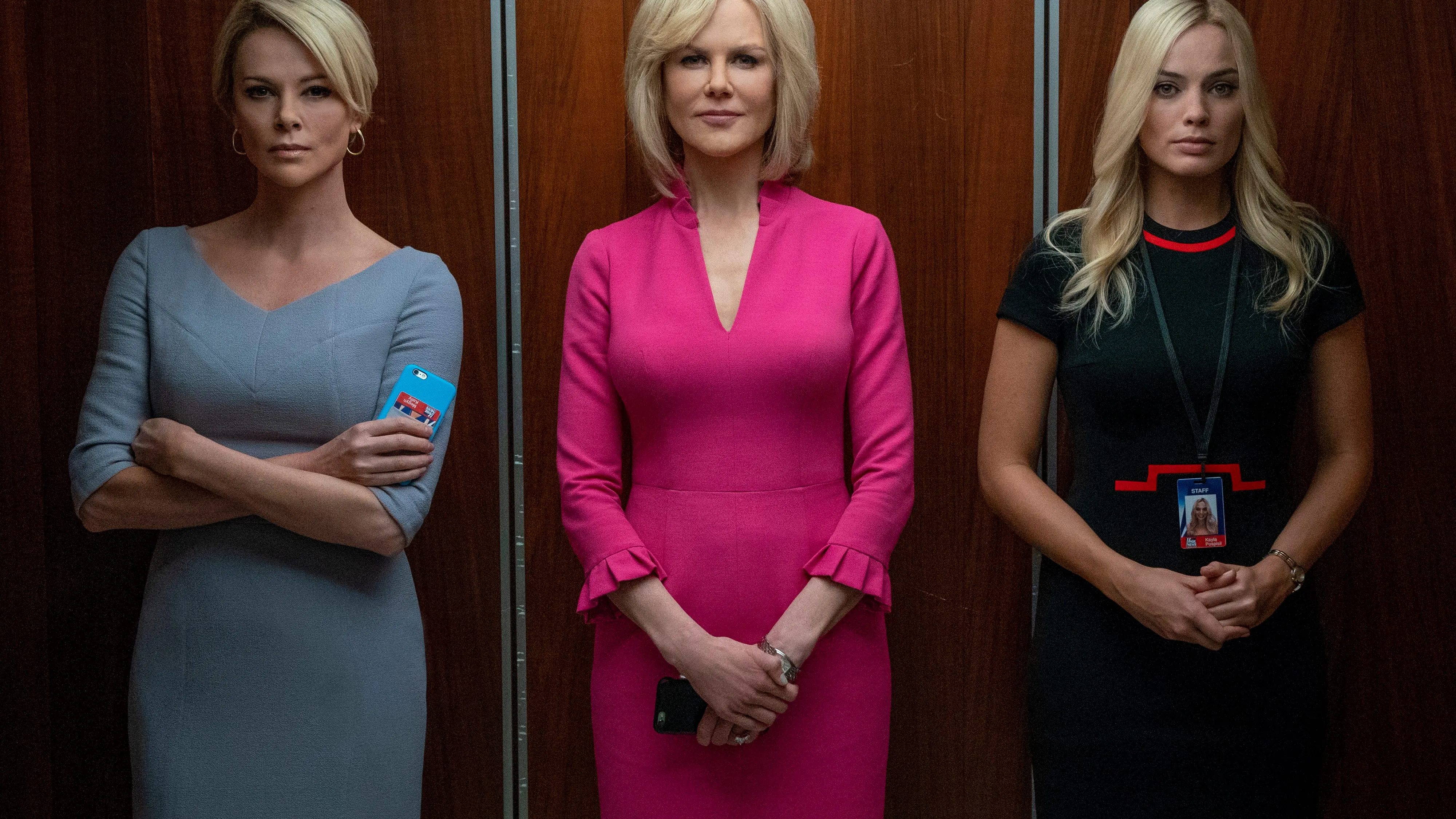Charlize Theron, Nicole Kidman y Margot Robbie en 'Bombshell' Charlize Theron, Nicole Kidman y Margot Robbie en 'Bombshell'