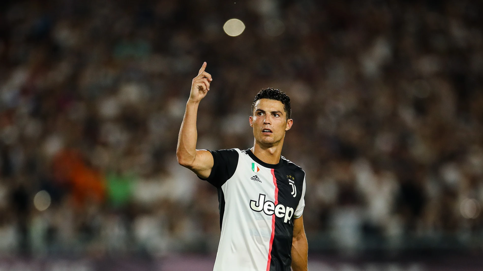 Cristiano Ronaldo en un partido con la Juventus Cristiano Ronaldo en un partido con la Juventus
