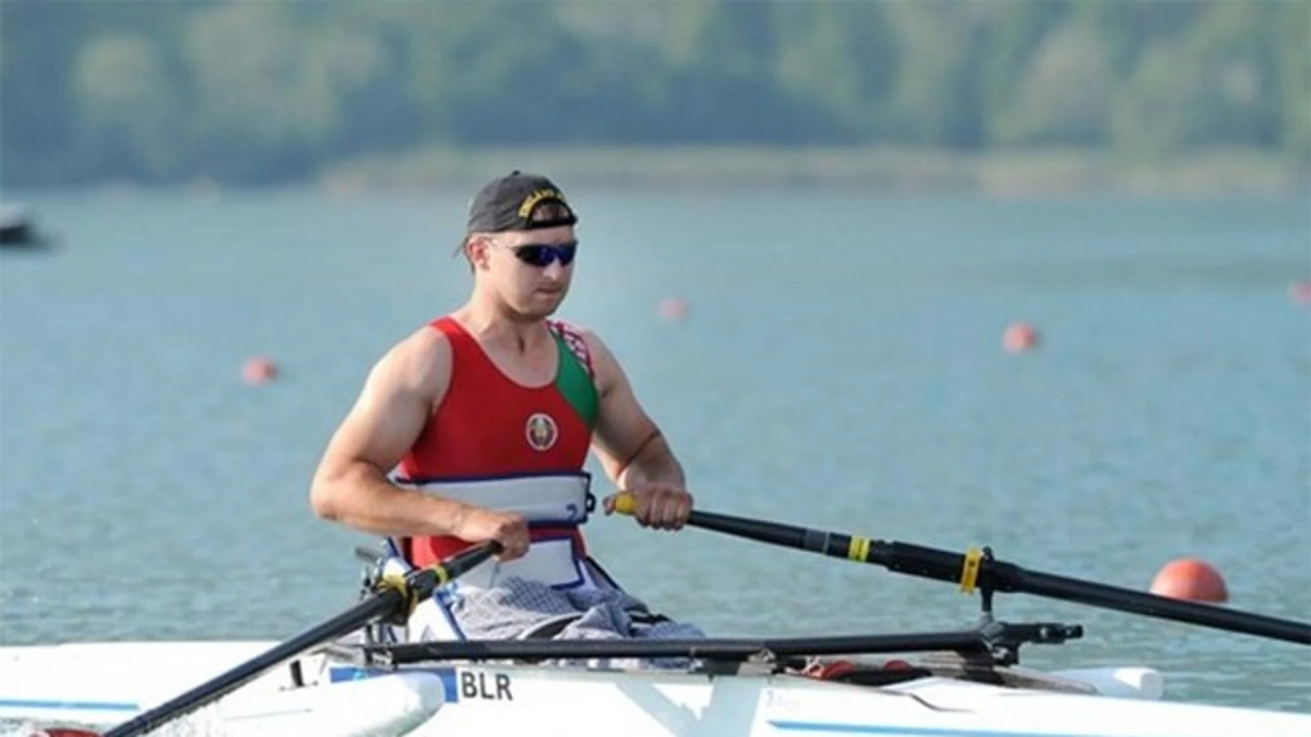 El remero Dzmitry Ryshkevich El remero Dzmitry Ryshkevich