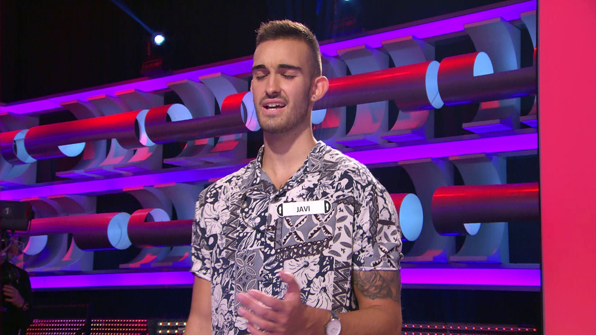 Javi, concursante de '¡Ahora caigo!'