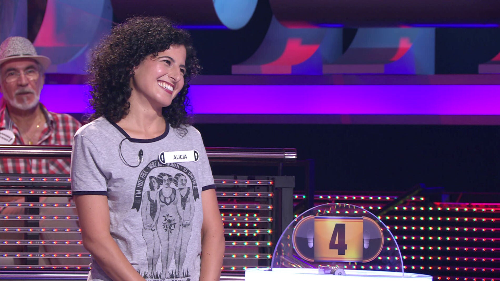 Alicia, concursante de '¡Ahora caigo!'