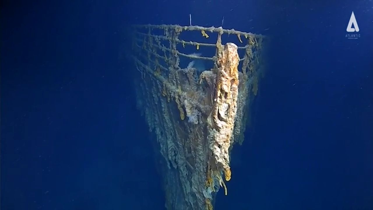 Las fotos del Titanic con cámaras 4K por primera vez en la historia