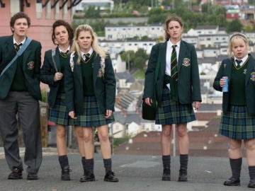 Protagonistas de 'Derry Girls'