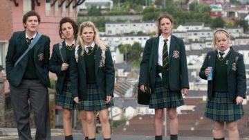 Protagonistas de 'Derry Girls'