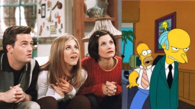 Homer y el Señor Burns de 'Los Simpson' actuaron en 'Friends' y no les viste