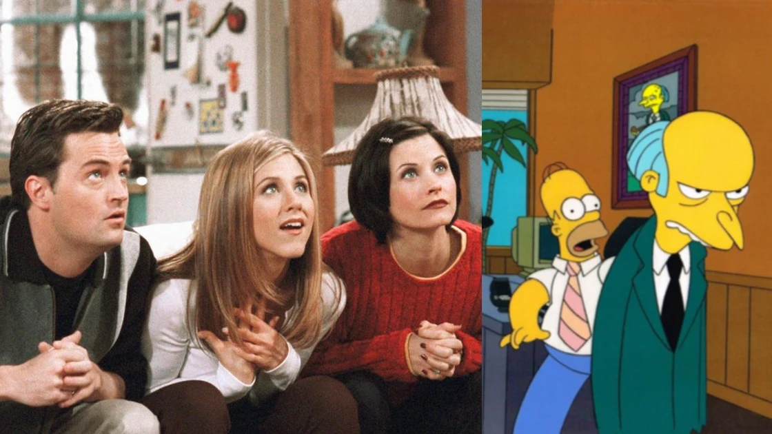 'Friends' y 'Los Simpson'