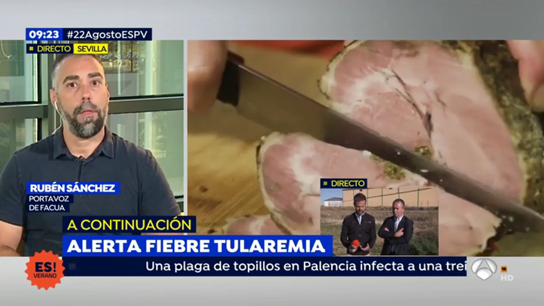 Rubén Sánchez, portavoz de FACUA, sobre el brote de listeria