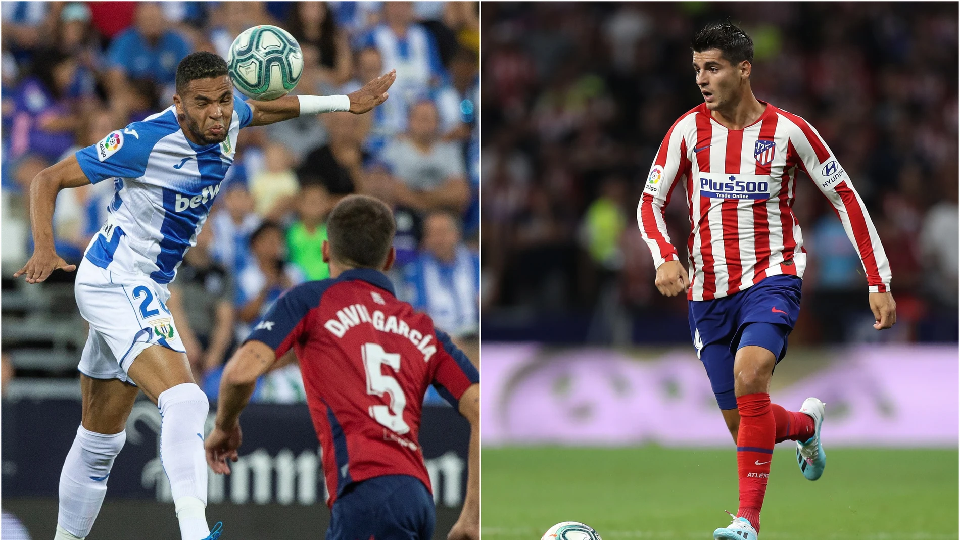 Partido entre el Leganés y el Atlético de Madrid Partido entre el Leganés y el Atlético de Madrid