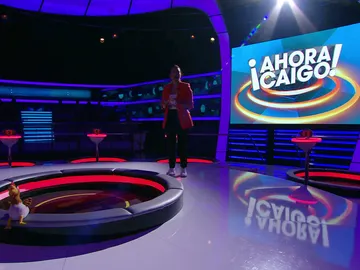 El plató de '¡Ahora caigo!' sin luz El plató de '¡Ahora caigo!' sin luz