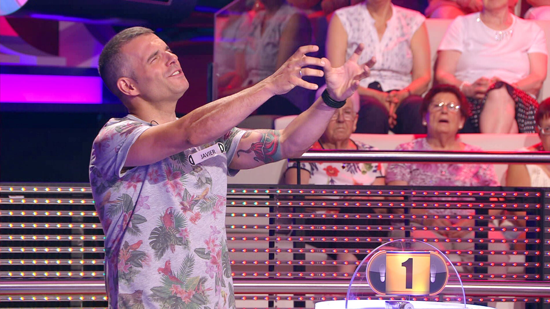 Hila, concursante de '¡Ahora caigo!'