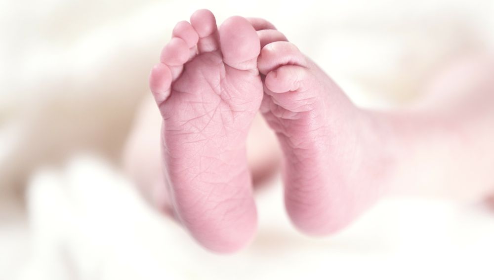 Pies de un bebé