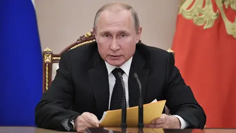 Vladímir Putin, presidente de Rusia Vladímir Putin, presidente de Rusia.
