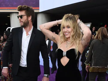 Liam Hemsworth y Miley Cyrus Liam Hemsworth y Miley Cyrus