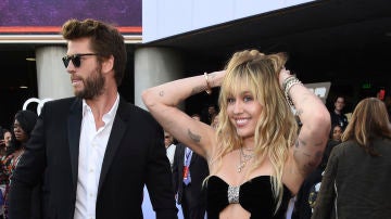 Liam Hemsworth y Miley Cyrus