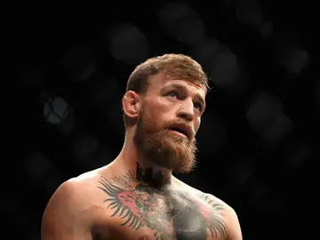 Conor McGregor en un combate Conor McGregor en un combate