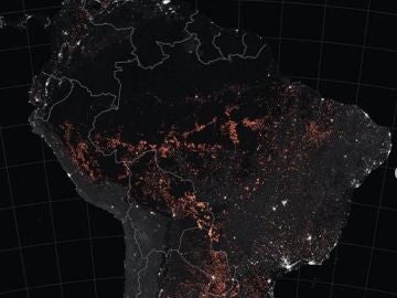 Así arde el Amazonas según los satélites de la NASA