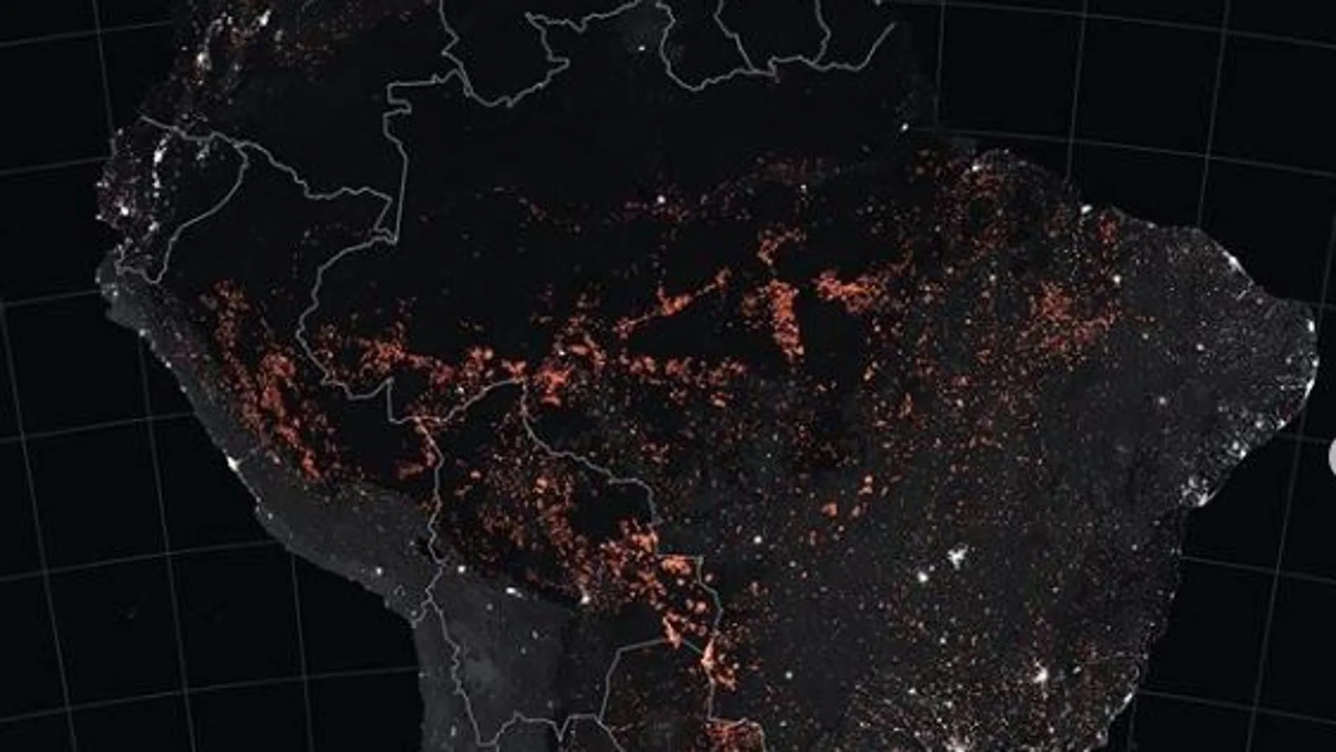 Así arde el Amazonas según los satélites de la NASA Así arde el Amazonas según los satélites de la NASA