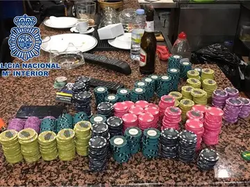 Desarticulado un club clandestino de póker en Madrid Desarticulado un club clandestino de póker en Madrid