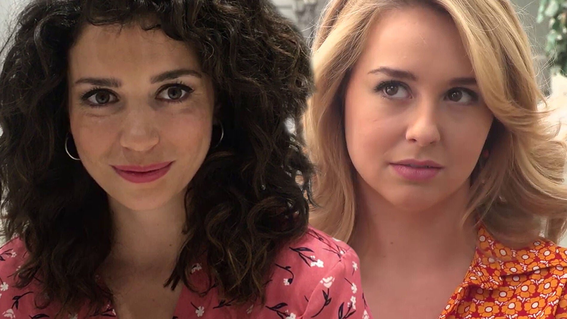 Carol Rovira y Paula Usero, Amelia y Luisita en 'Amar es para siempre'