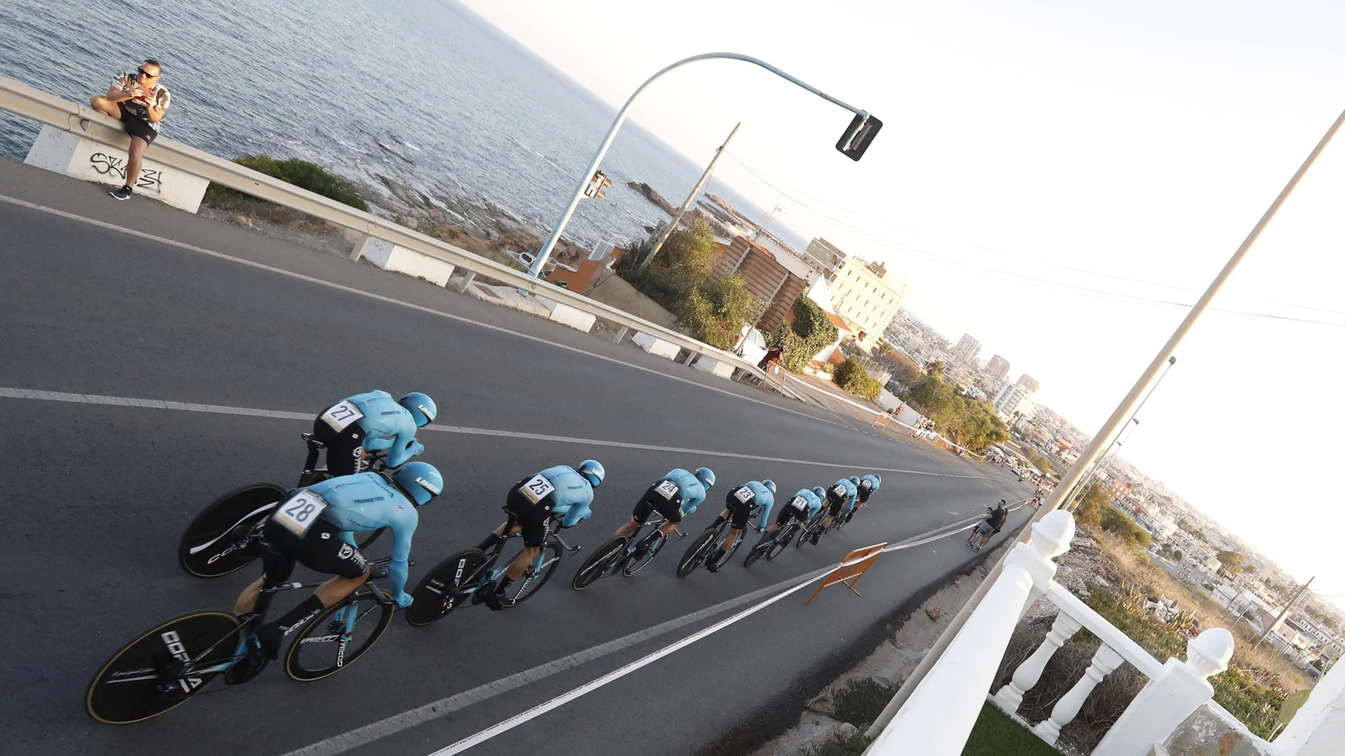 La primera crono por equipos de La Vuelta España 2019 La primera crono por equipos de La Vuelta España 2019
