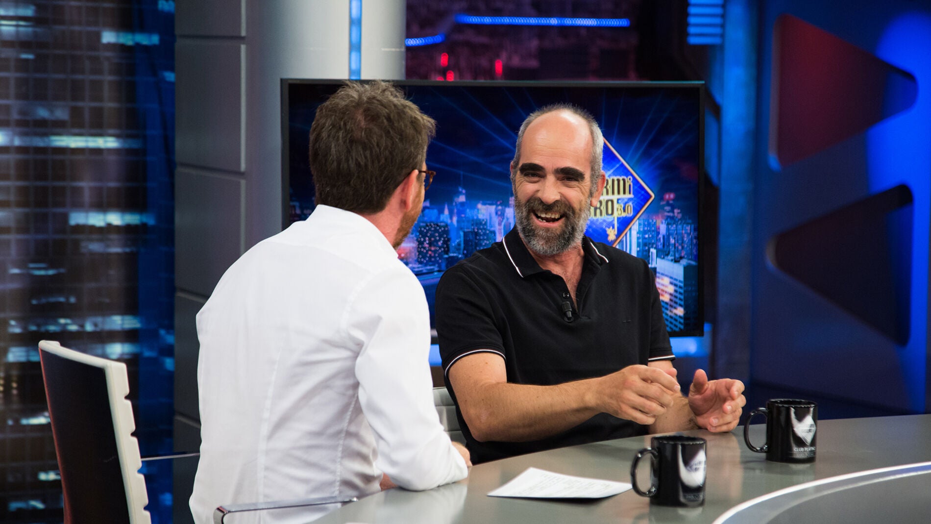 Luis Tosar sorprende en 'El Hormiguero 3.0' con la voz aguda que pone cuando habla con su bebé