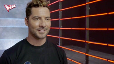 David Bisbal, arrollador y dispuesto a divertirse durante la promoción de ‘La Voz Kids’