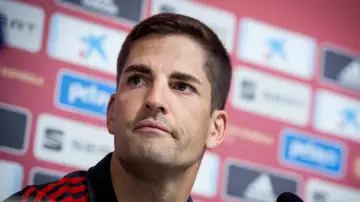 Robert Moreno comparece ante los medios Robert Moreno comparece ante los medios