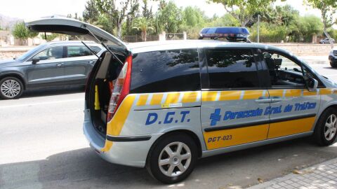 Veh&iacute;culo provisto de radar cedido por la DGT a la Polic&iacute;a Local de Novelda.