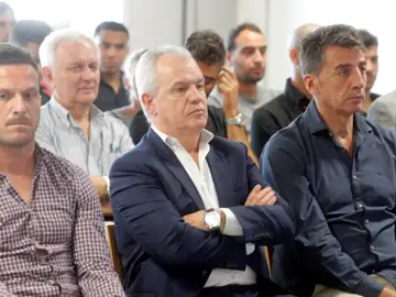 Javier Aguirre, en el juicio en Valencia Javier Aguirre, en el juicio en Valencia