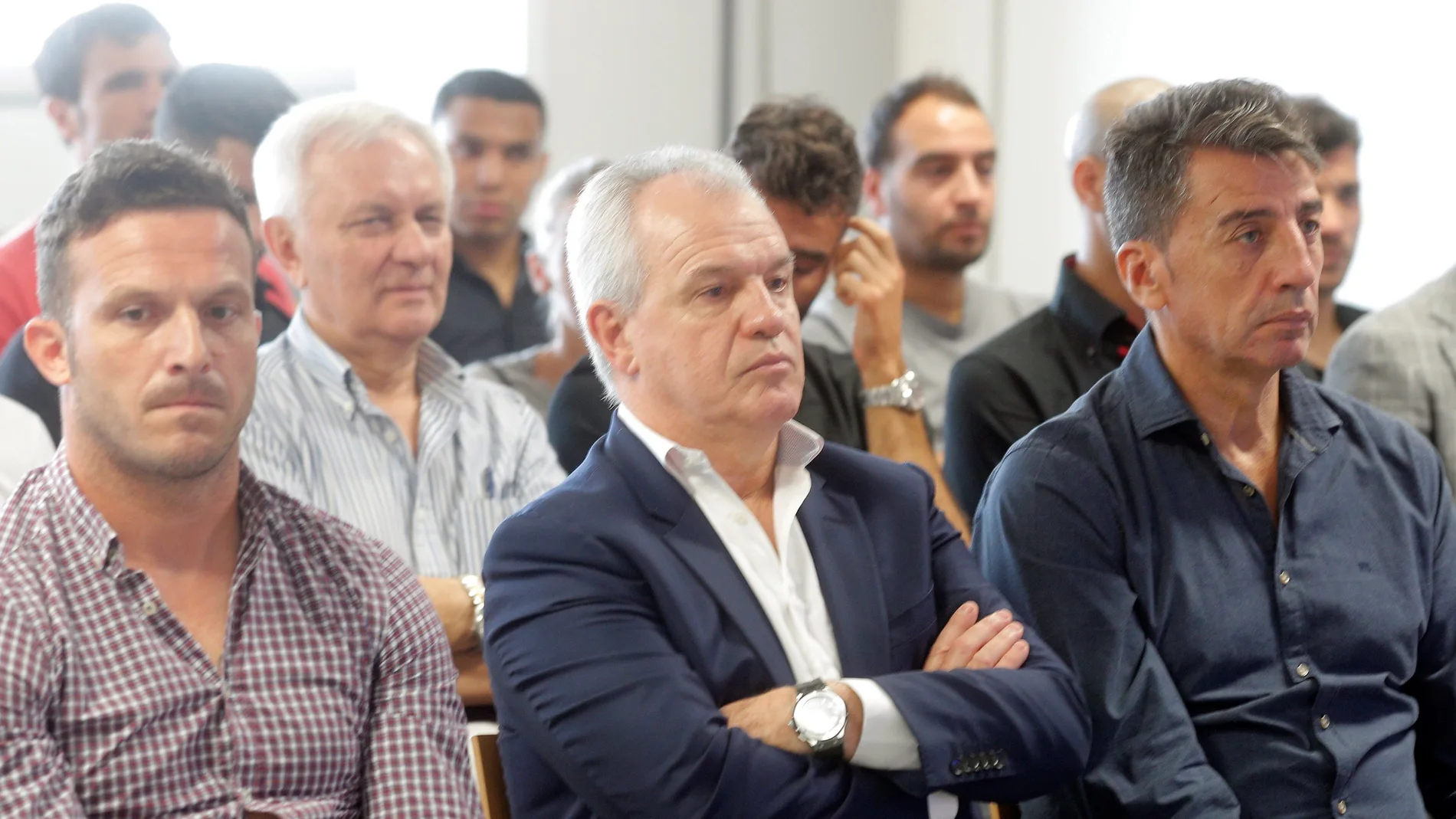 Javier Aguirre, en el juicio en Valencia Javier Aguirre, en el juicio en Valencia