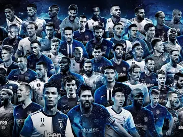 Los 55 nominados al XI FIFPro Los 55 nominados al XI FIFPro