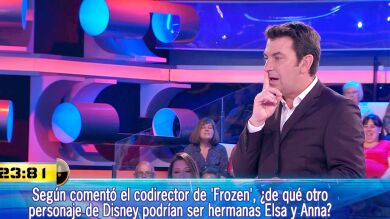 La descabellada teoría sobre Disney que Arturo Valls ha lanzado en '¡Ahora caigo!'