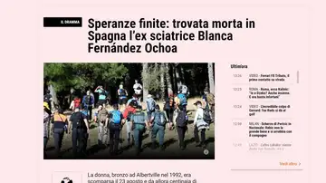 Información en la Gazzetta dello Sport Información en la Gazzetta dello Sport
