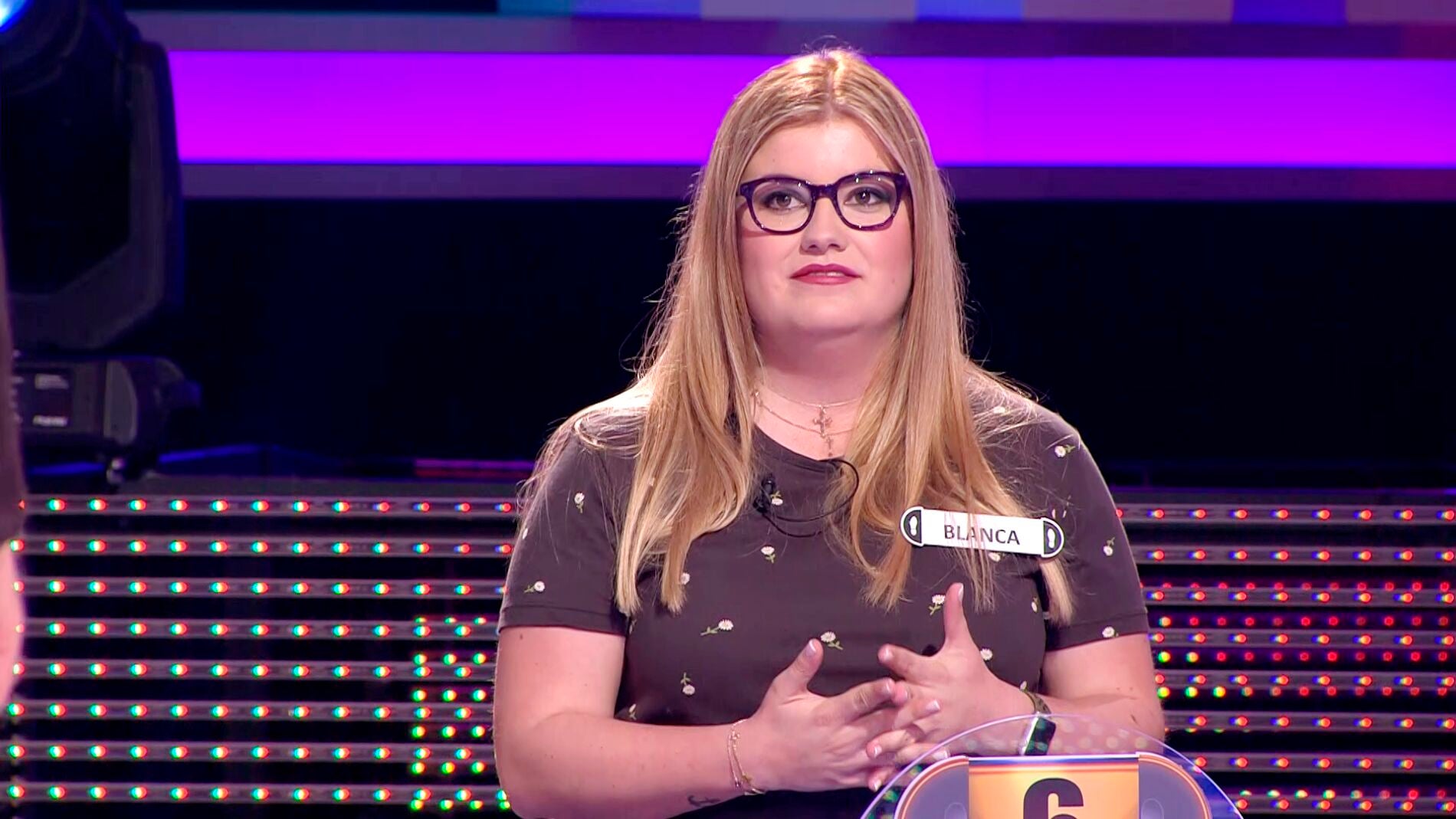 Blanca, golfista de '&iexcl;Ahora caigo!'