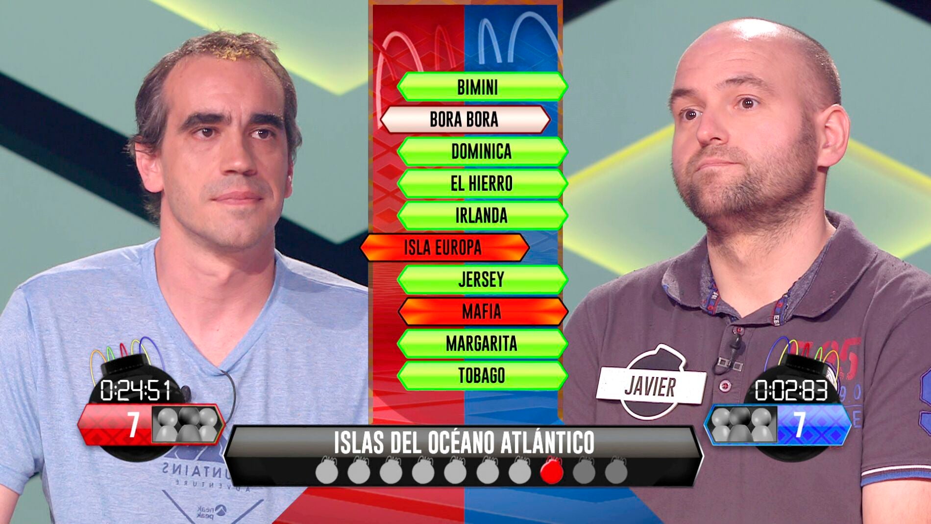 Re&ntilde;ido empate de equipos en '&iexcl;Boom!'