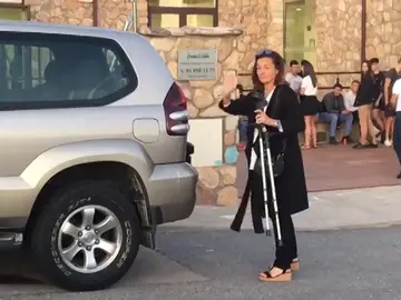 Los familiares de Blanca Fernández Ochoa llegan al tanatorio de Cercedilla Los familiares de Blanca Fernández Ochoa llegan al tanatorio de Cercedilla