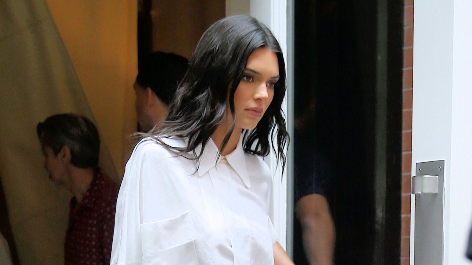 El motivo por el que Kendall Jenner salió corriendo cuando vio a Brad Pitt