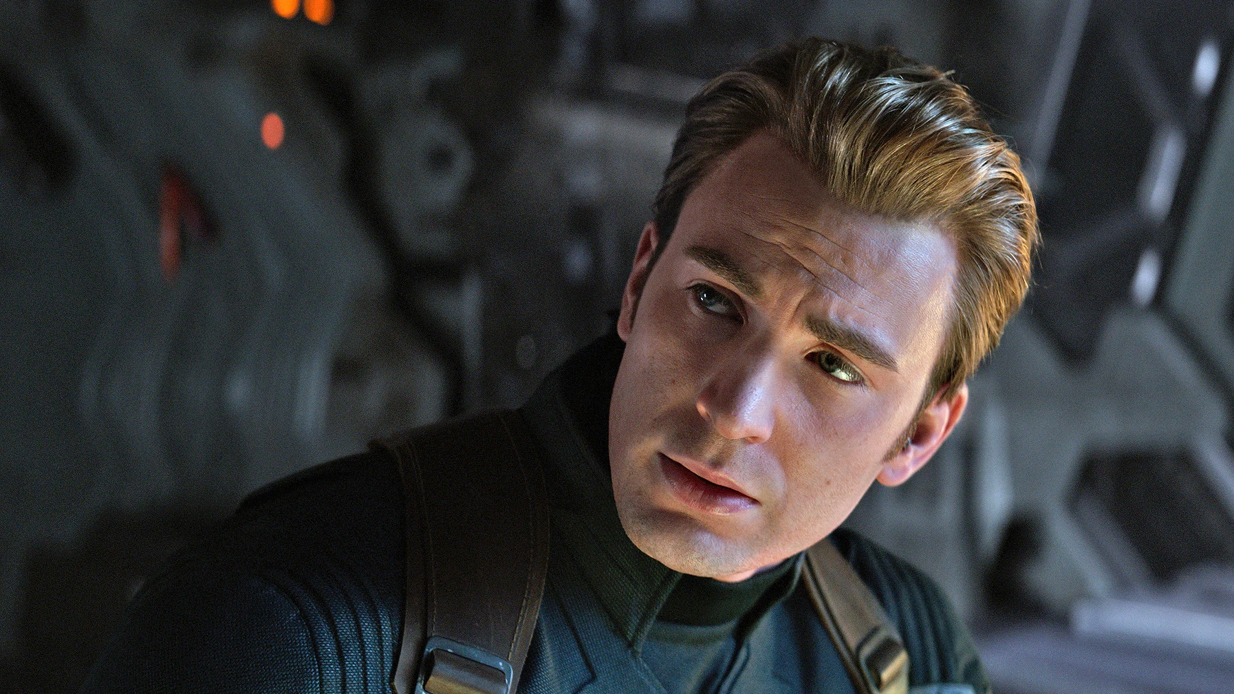 Chris Evans como Capitán América en Marvel